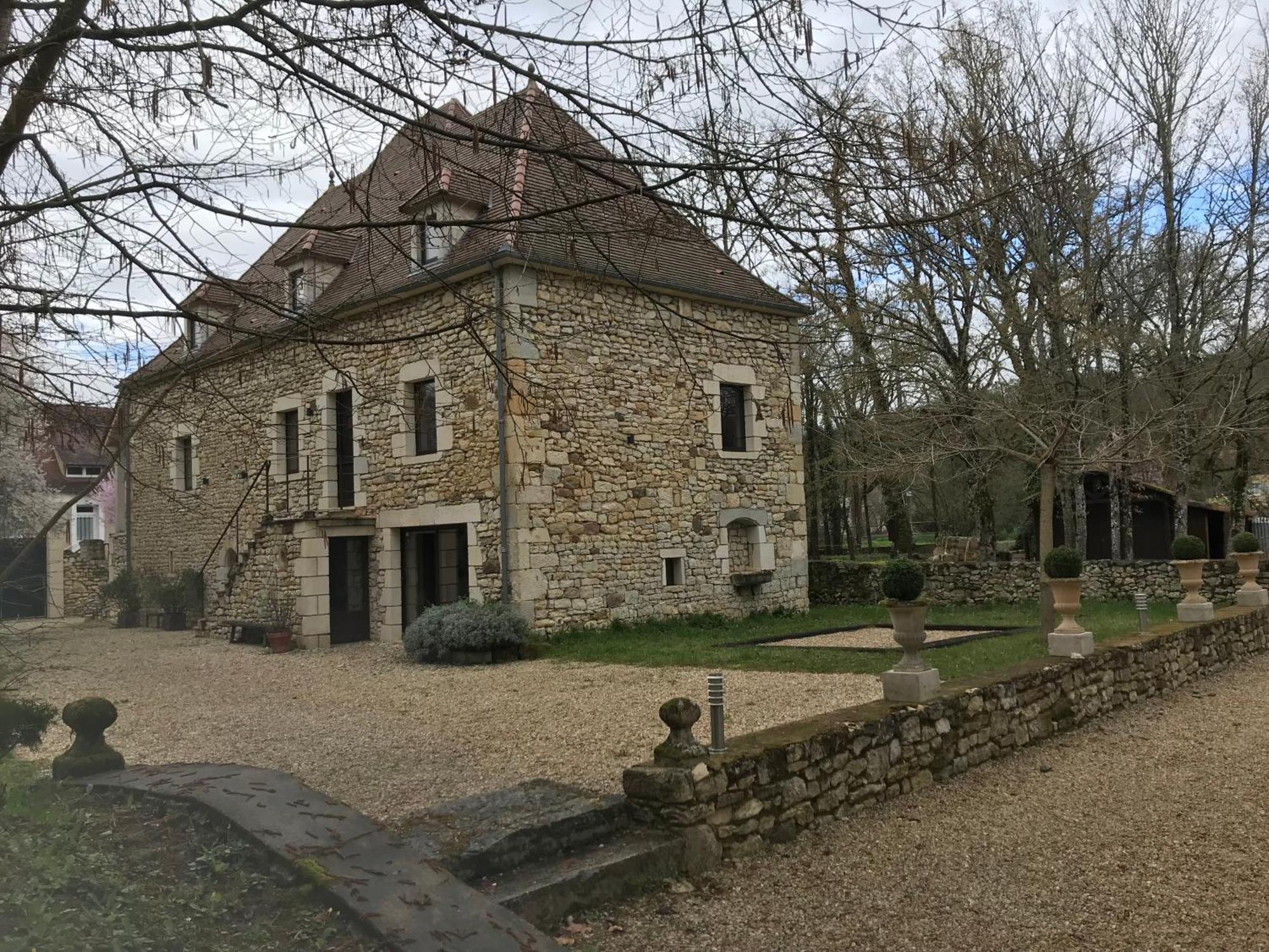 Manoir La Barriere - Lot Bed and Breakfast Le Vigan  Exteriör bild